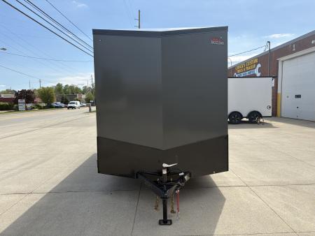New 2026 United Trailers UJ 7'X16' WEDGE NOSE RAMP DOOR Cargo / Enclosed Trailer