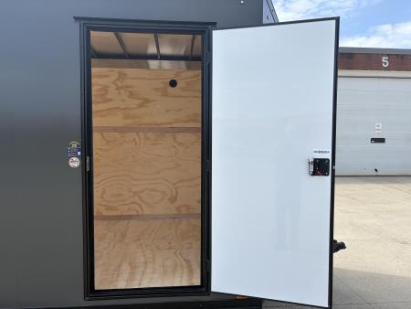 New 2026 United Trailers UJ 7'X16' WEDGE NOSE RAMP DOOR Cargo / Enclosed Trailer