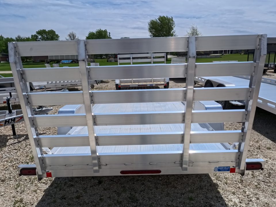 New 2026 Bear Track 76 x 144 F Utility Trailer with Straight Tailgate-2990 lb. GVWR