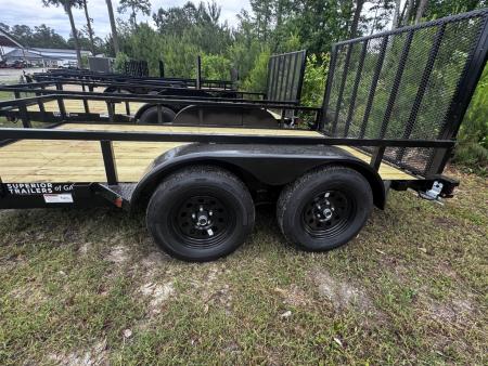 New 2026 Superior Manufacturing 6.5x14 7k Utility Trailer