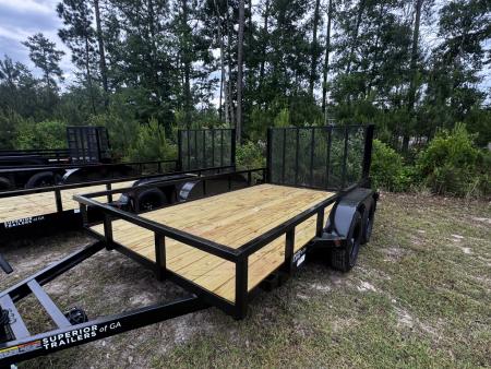 New 2026 Superior Manufacturing 6.5x14 7k Utility Trailer