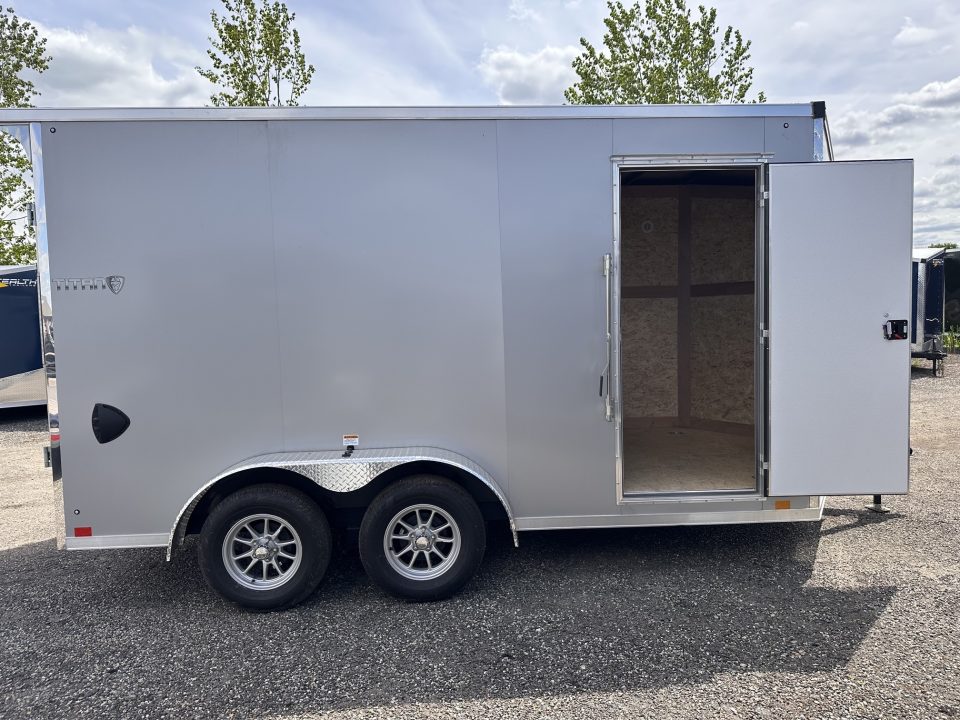 New 2026 Stealth Trailers 7x14 Titan 7k w/Ramp Door Cargo / Enclosed Trailer