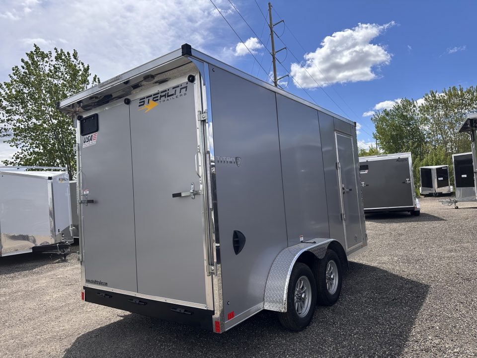 New 2026 Stealth Trailers 7x14 Titan 7k w/Ramp Door Cargo / Enclosed Trailer
