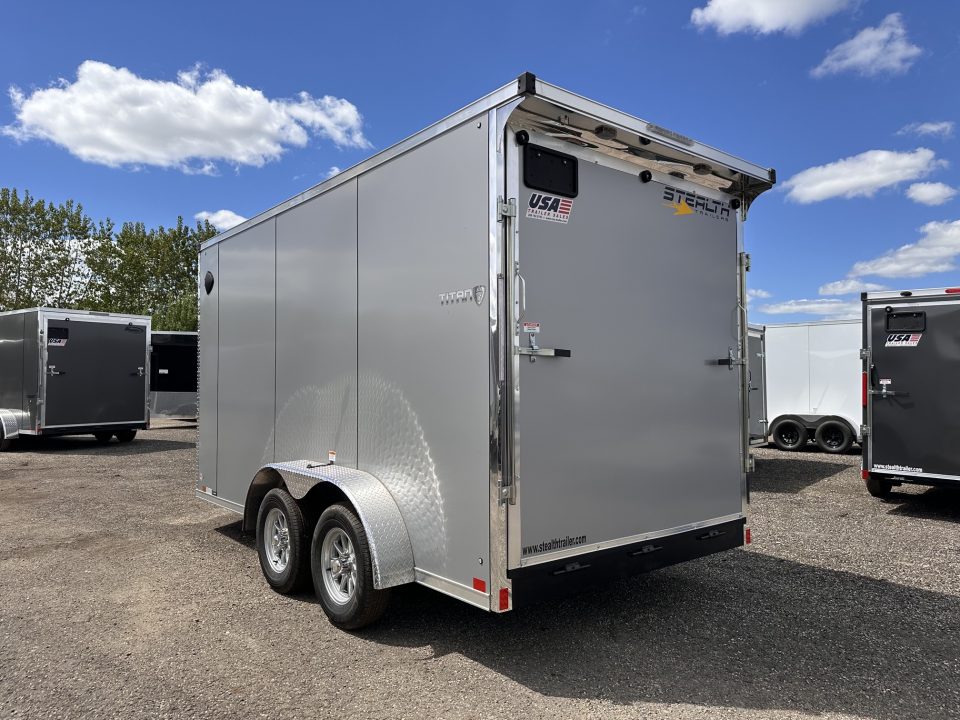 New 2026 Stealth Trailers 7x14 Titan 7k w/Ramp Door Cargo / Enclosed Trailer