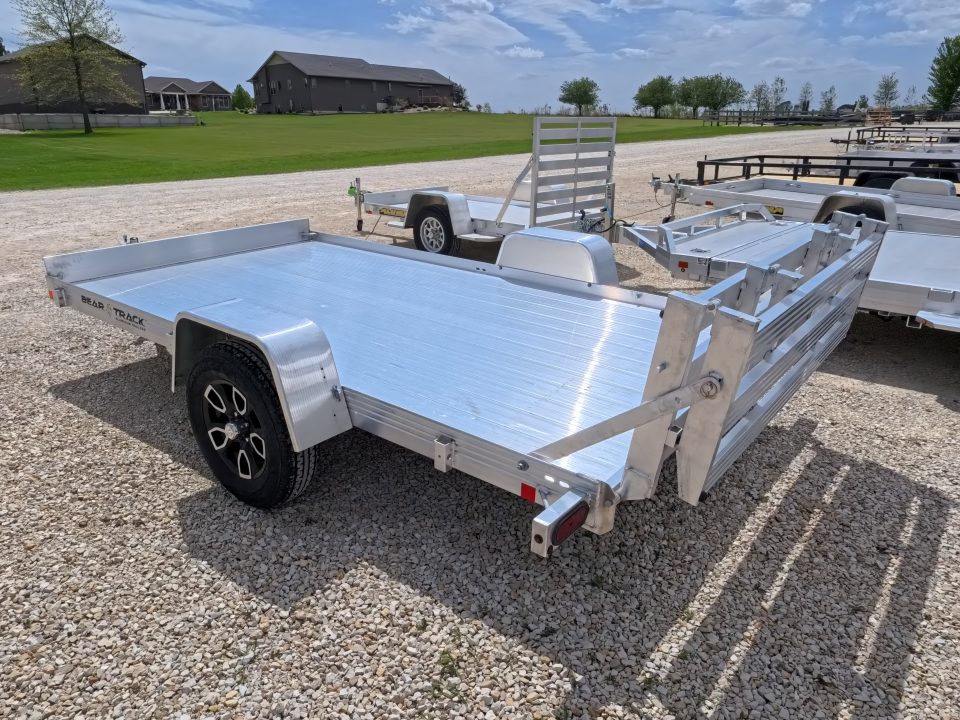 New 2026 Bear Track 76 X 144F Utility Trailer with Bi-Fold Tailgate and 2990 lb. GVWR