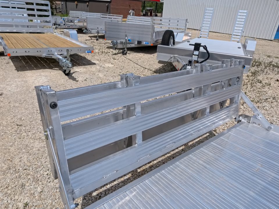 New 2026 Bear Track 76 X 144F Utility Trailer with Bi-Fold Tailgate and 2990 lb. GVWR