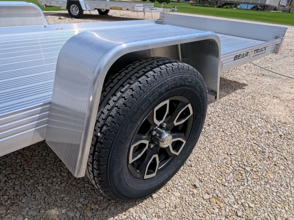 New 2026 Bear Track 76 X 144F Utility Trailer with Bi-Fold Tailgate and 2990 lb. GVWR