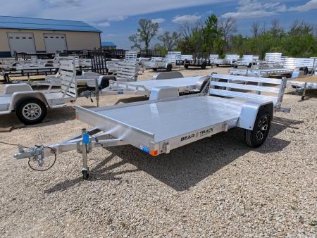 New 2026 Bear Track 76 X 144F Utility Trailer with Bi-Fold Tailgate and 2990 lb. GVWR