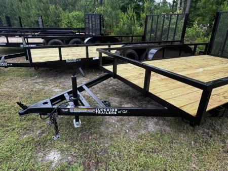 New 2026 Superior Manufacturing 6.5 X 12 TA L-IRON ELITE Utility Trailer