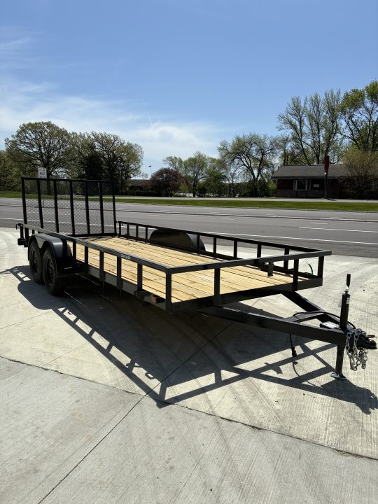 New 2026 7X18 Utility 7k Dual Axle Utility Trailer