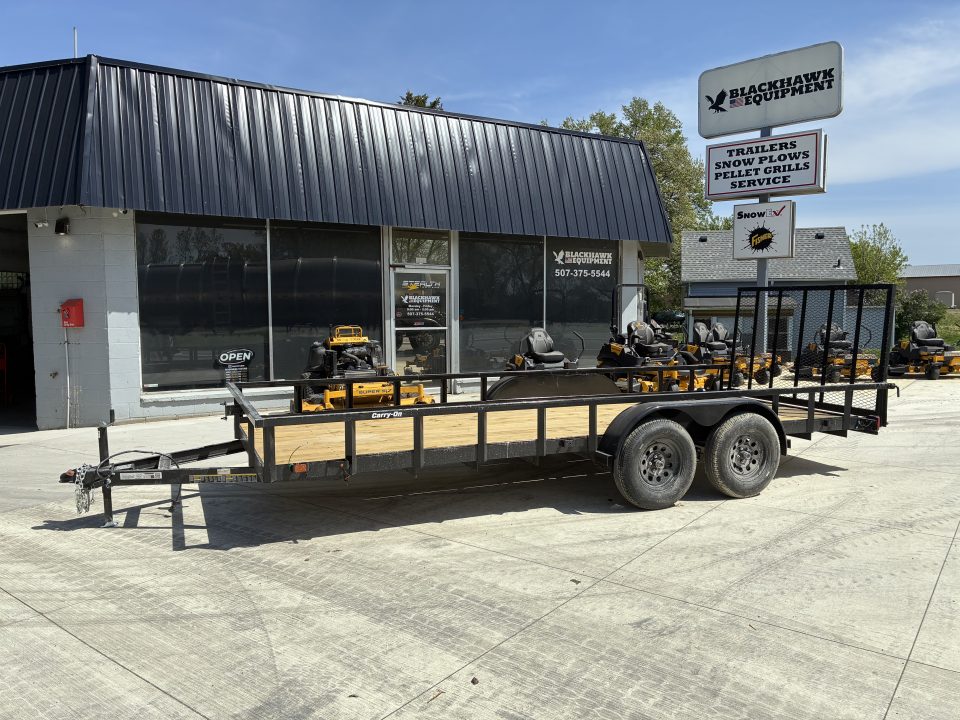 New 2026 7X18 Utility 7k Dual Axle Utility Trailer