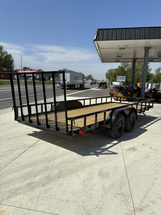 New 2026 7X18 Utility 7k Dual Axle Utility Trailer
