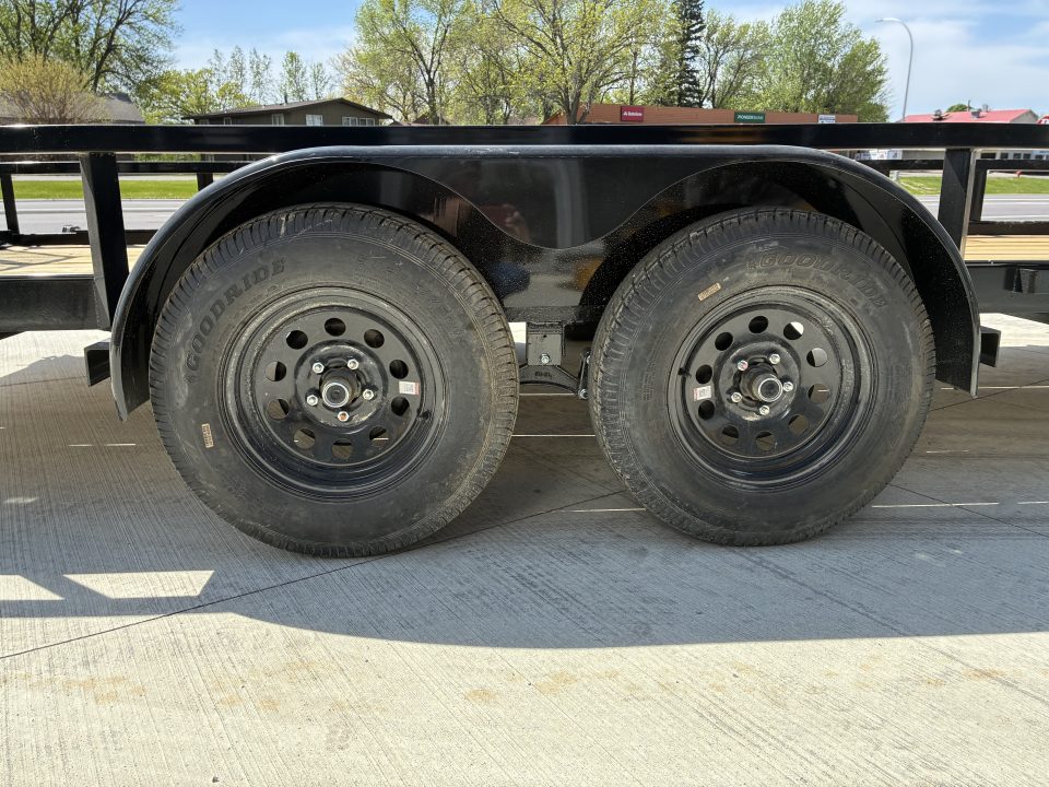 New 2026 7X18 Utility 7k Dual Axle Utility Trailer