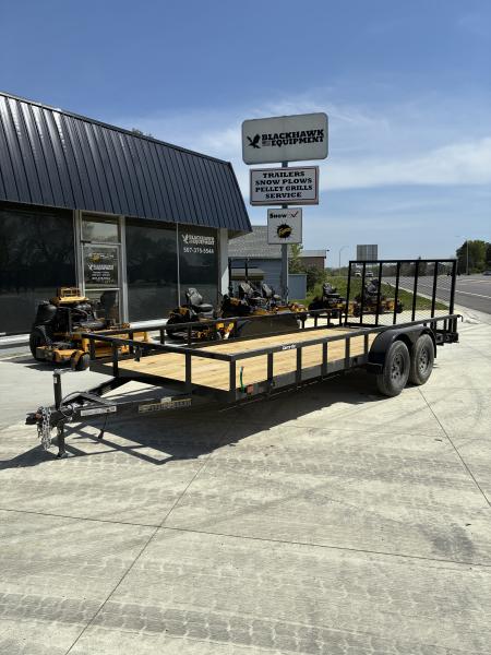 New 2026 7X18 Utility 7k Dual Axle Utility Trailer