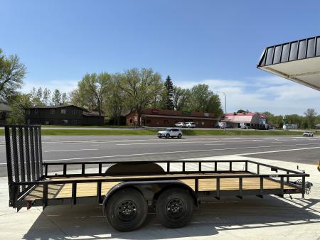 New 2026 7X18 Utility 7k Dual Axle Utility Trailer