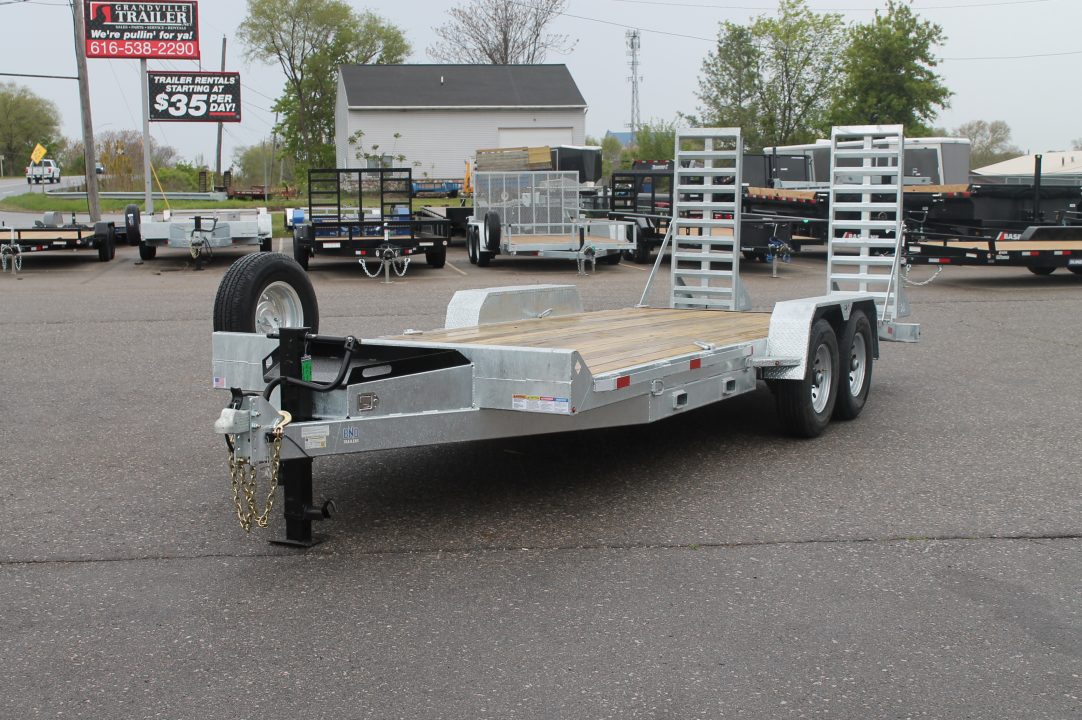 New 2026 BND Trailers GAL20 7X20 E 14K Equipment Trailer