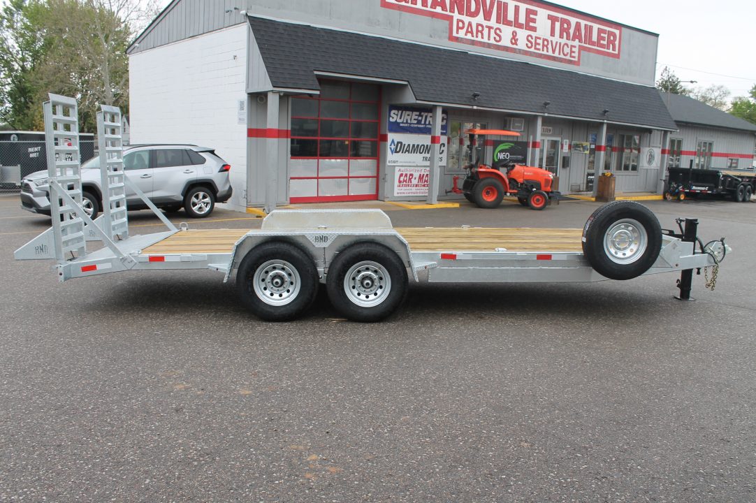 New 2026 BND Trailers GAL20 7X20 E 14K Equipment Trailer