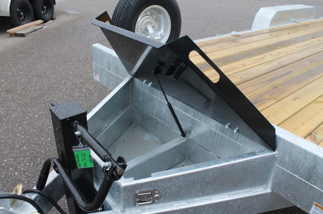 New 2026 BND Trailers GAL20 7X20 E 14K Equipment Trailer