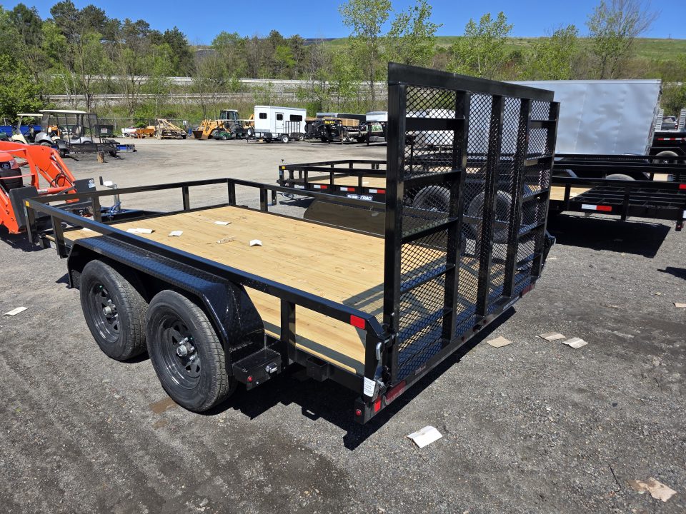 New 2026 Sure-Trac 7X12 7K - TUBE TOP Utility Trailer