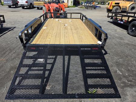 New 2026 Sure-Trac 7X12 7K - TUBE TOP Utility Trailer