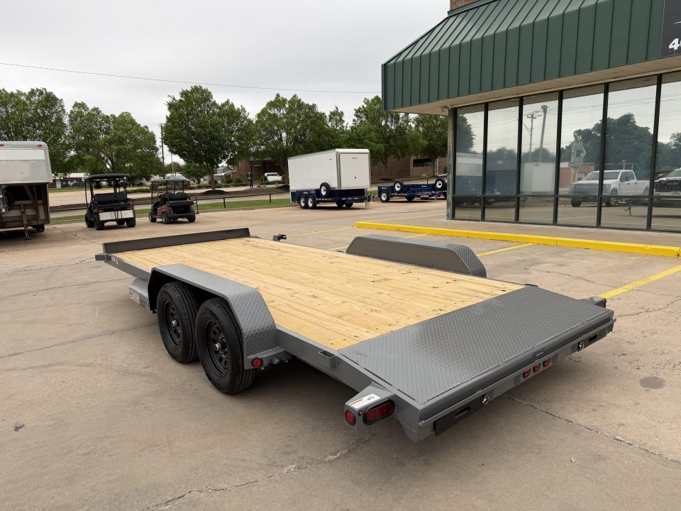 New #263702 2026 TOP HAT DC07 18 X 83 TANDEM AXLE 7K WOOD FLOOR CAR HAULER