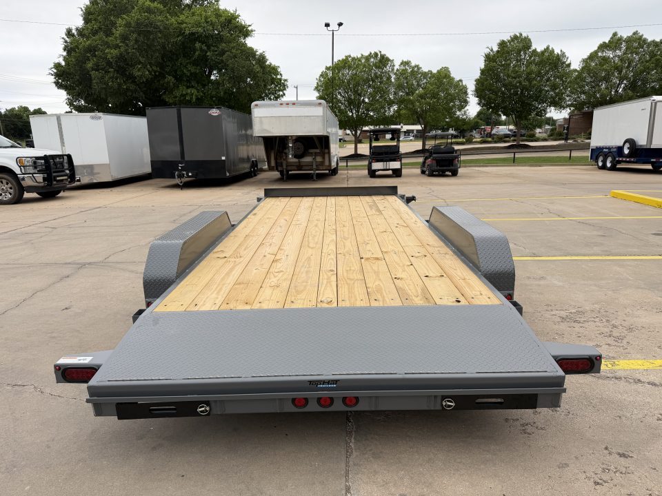 New #263702 2026 TOP HAT DC07 18 X 83 TANDEM AXLE 7K WOOD FLOOR CAR HAULER
