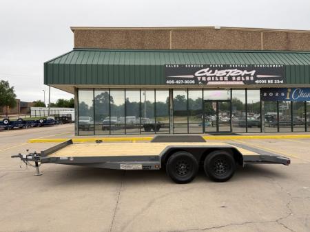 New #263702 2026 TOP HAT DC07 18 X 83 TANDEM AXLE 7K WOOD FLOOR CAR HAULER