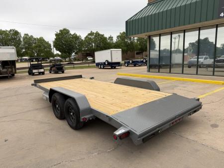 New #263702 2026 TOP HAT DC07 18 X 83 TANDEM AXLE 7K WOOD FLOOR CAR HAULER
