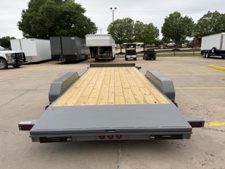 New #263702 2026 TOP HAT DC07 18 X 83 TANDEM AXLE 7K WOOD FLOOR CAR HAULER