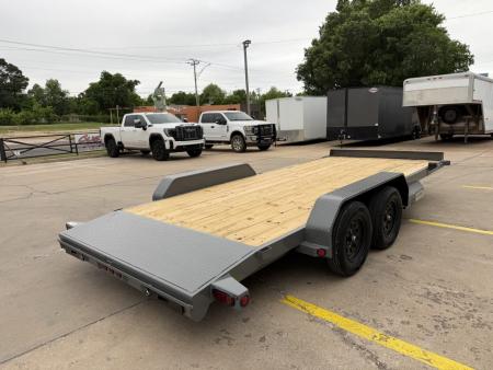New #263702 2026 TOP HAT DC07 18 X 83 TANDEM AXLE 7K WOOD FLOOR CAR HAULER