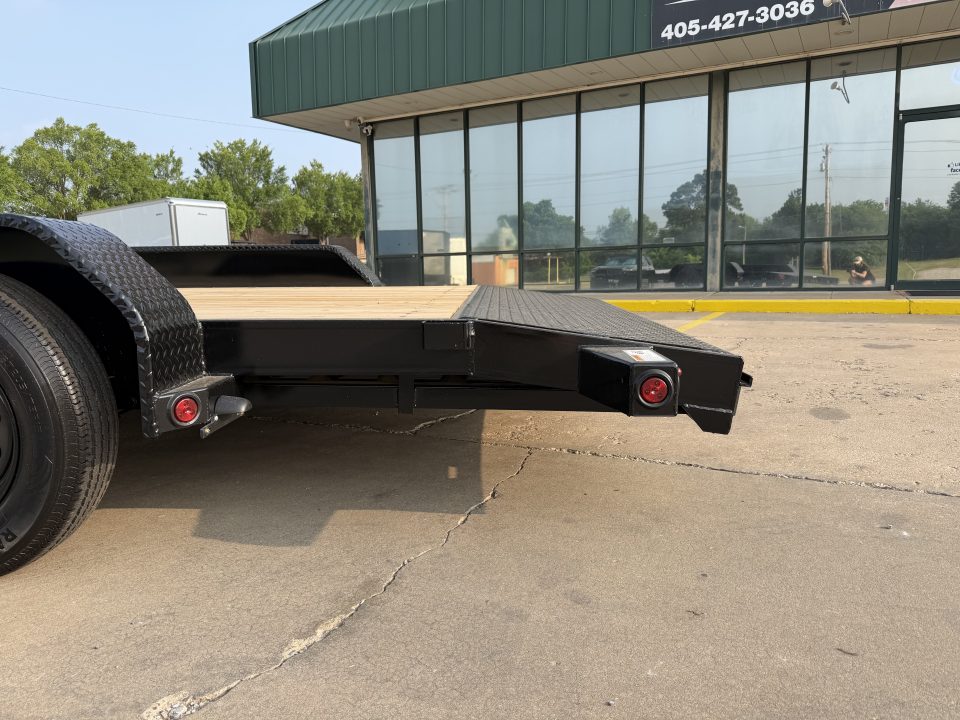 New #263013 2026 TOP HAT DC07 18 X 83 TANDEM AXLE 7K WOOD FLOOR CAR HAULER