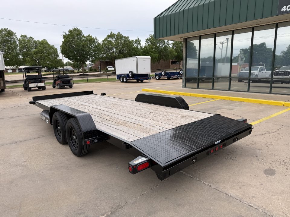 New #364050 2026 TOP HAT DC07 20 X 83 TANDEM AXLE 7K WOOD FLOOR CAR HAULER