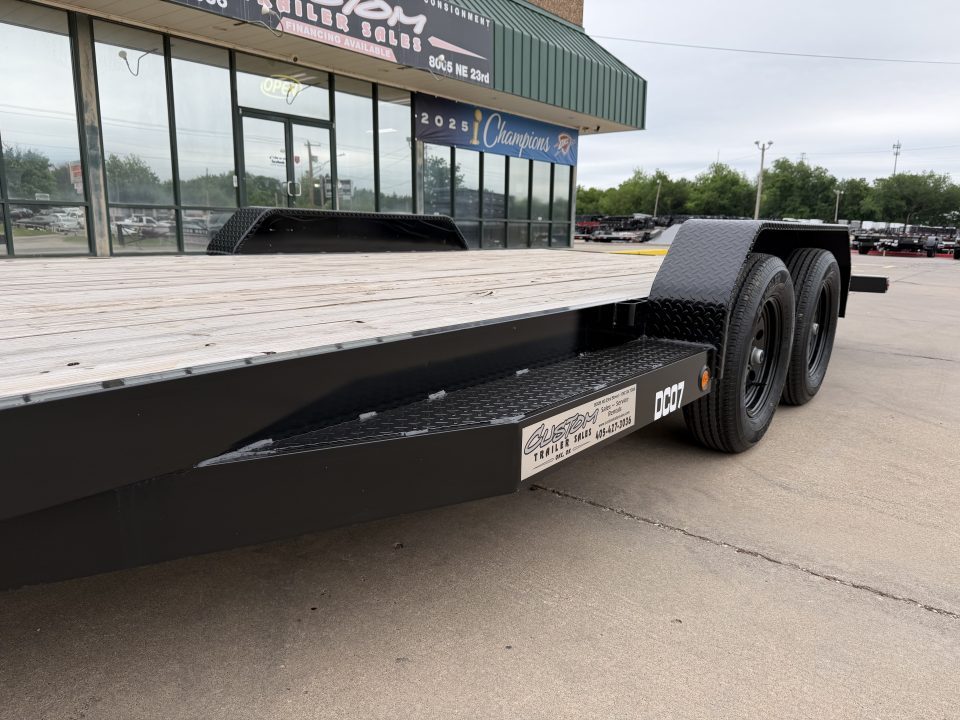 New #364050 2026 TOP HAT DC07 20 X 83 TANDEM AXLE 7K WOOD FLOOR CAR HAULER