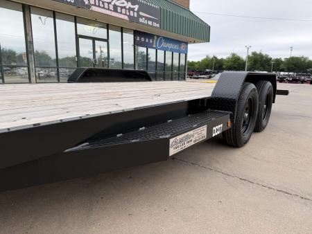 New #364050 2026 TOP HAT DC07 20 X 83 TANDEM AXLE 7K WOOD FLOOR CAR HAULER