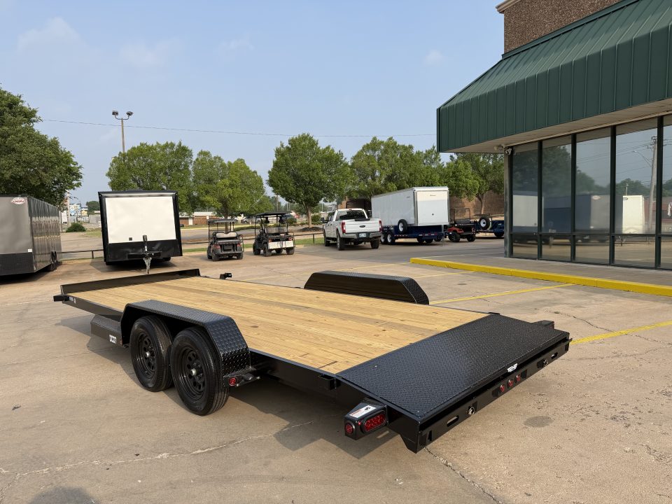 New #364051 2026 TOP HAT DC07 20 X 83 TANDEM AXLE 7K WOOD FLOOR CAR HAULER