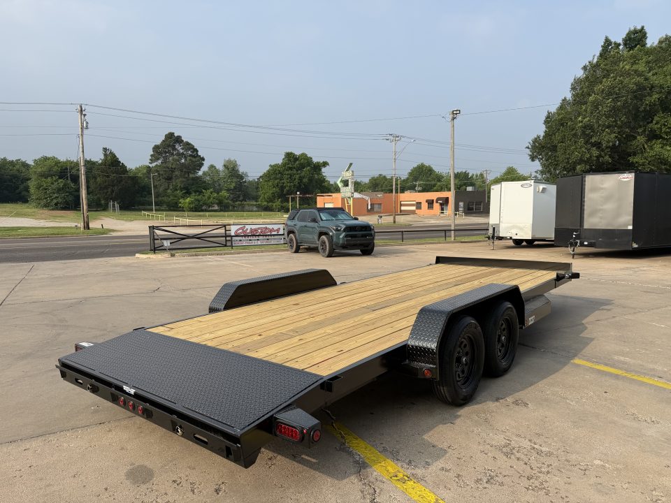 New #364051 2026 TOP HAT DC07 20 X 83 TANDEM AXLE 7K WOOD FLOOR CAR HAULER