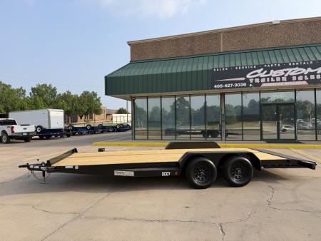 New #364051 2026 TOP HAT DC07 20 X 83 TANDEM AXLE 7K WOOD FLOOR CAR HAULER