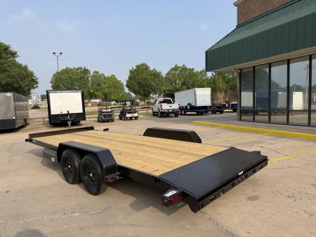 New #364051 2026 TOP HAT DC07 20 X 83 TANDEM AXLE 7K WOOD FLOOR CAR HAULER