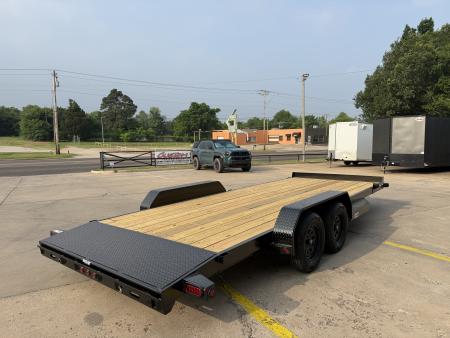 New #364051 2026 TOP HAT DC07 20 X 83 TANDEM AXLE 7K WOOD FLOOR CAR HAULER