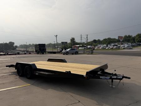 New #364051 2026 TOP HAT DC07 20 X 83 TANDEM AXLE 7K WOOD FLOOR CAR HAULER