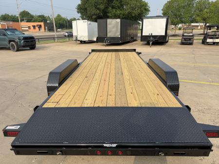New #364051 2026 TOP HAT DC07 20 X 83 TANDEM AXLE 7K WOOD FLOOR CAR HAULER