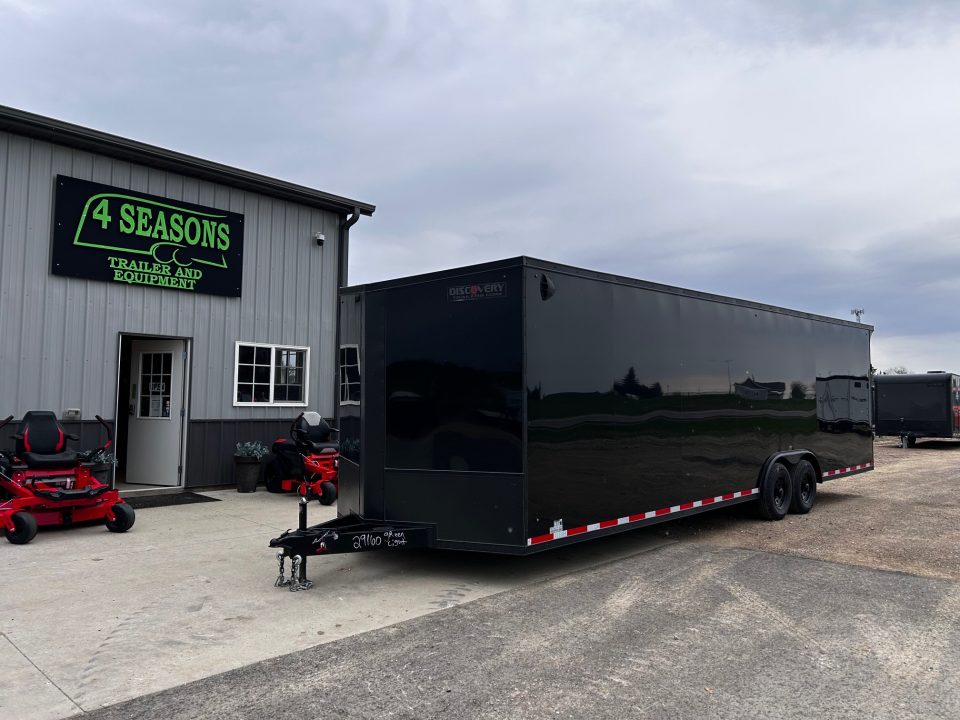 New 2026 Discovery Trailers 8.5X28 9.9K GVWR CAR HAULER Cargo / Enclosed Trailer