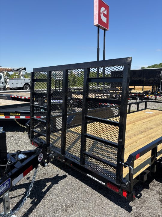 New 2026 Sure-Trac 7 x 16 Tube Top Utility Trailer