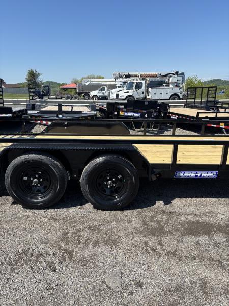 New 2026 Sure-Trac 7 x 16 Tube Top Utility Trailer