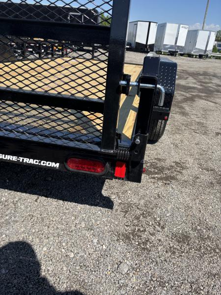 New 2026 Sure-Trac 7 x 16 Tube Top Utility Trailer