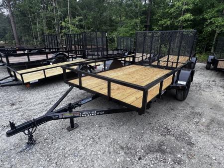 New 2026 Superior Manufacturing 6X10 SA L-IRON ELITE Utility Trailer