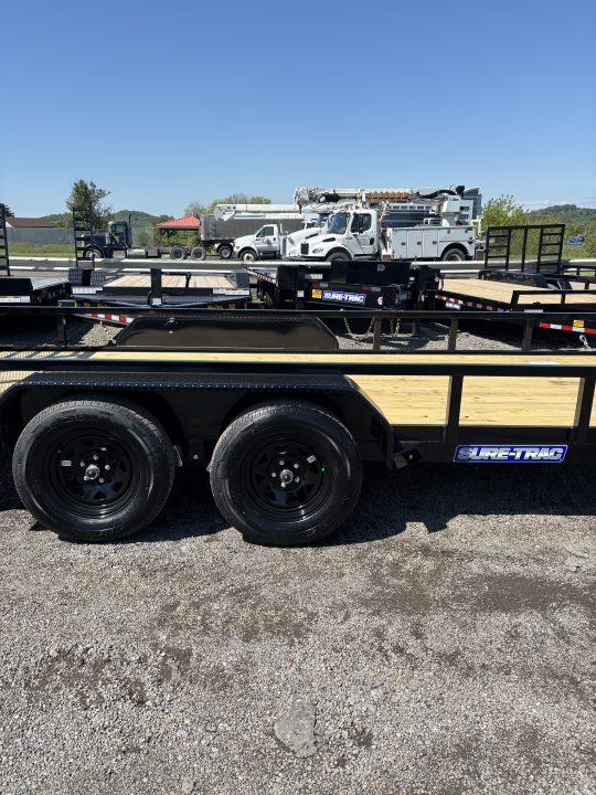 New 2026 Sure-Trac 7 x 16 Tube Top Utility Trailer