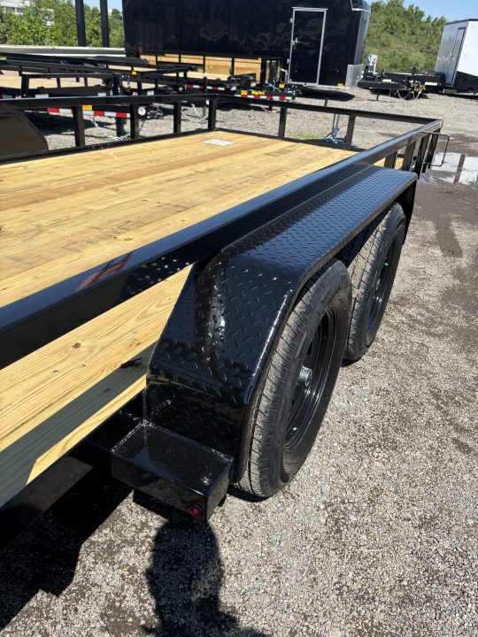 New 2026 Sure-Trac 7 x 16 Tube Top Utility Trailer