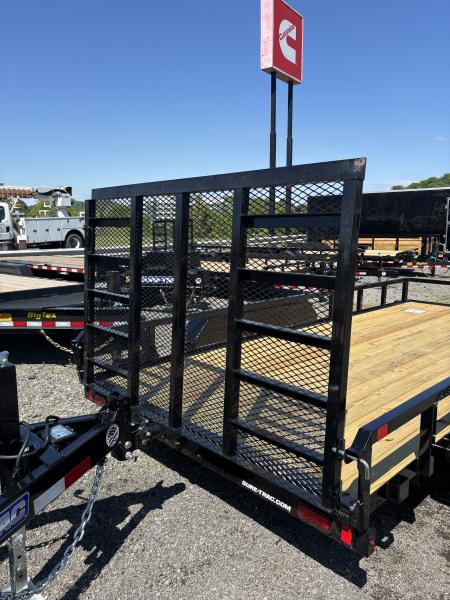 New 2026 Sure-Trac 7 x 16 Tube Top Utility Trailer