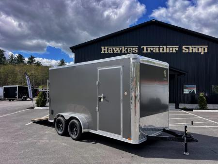 New 2026 Spartan 7X14 Flat Nose w/ Cast Corners / 7' interior height / Polycore Exterior / 16  OC Construction - 7000GVW